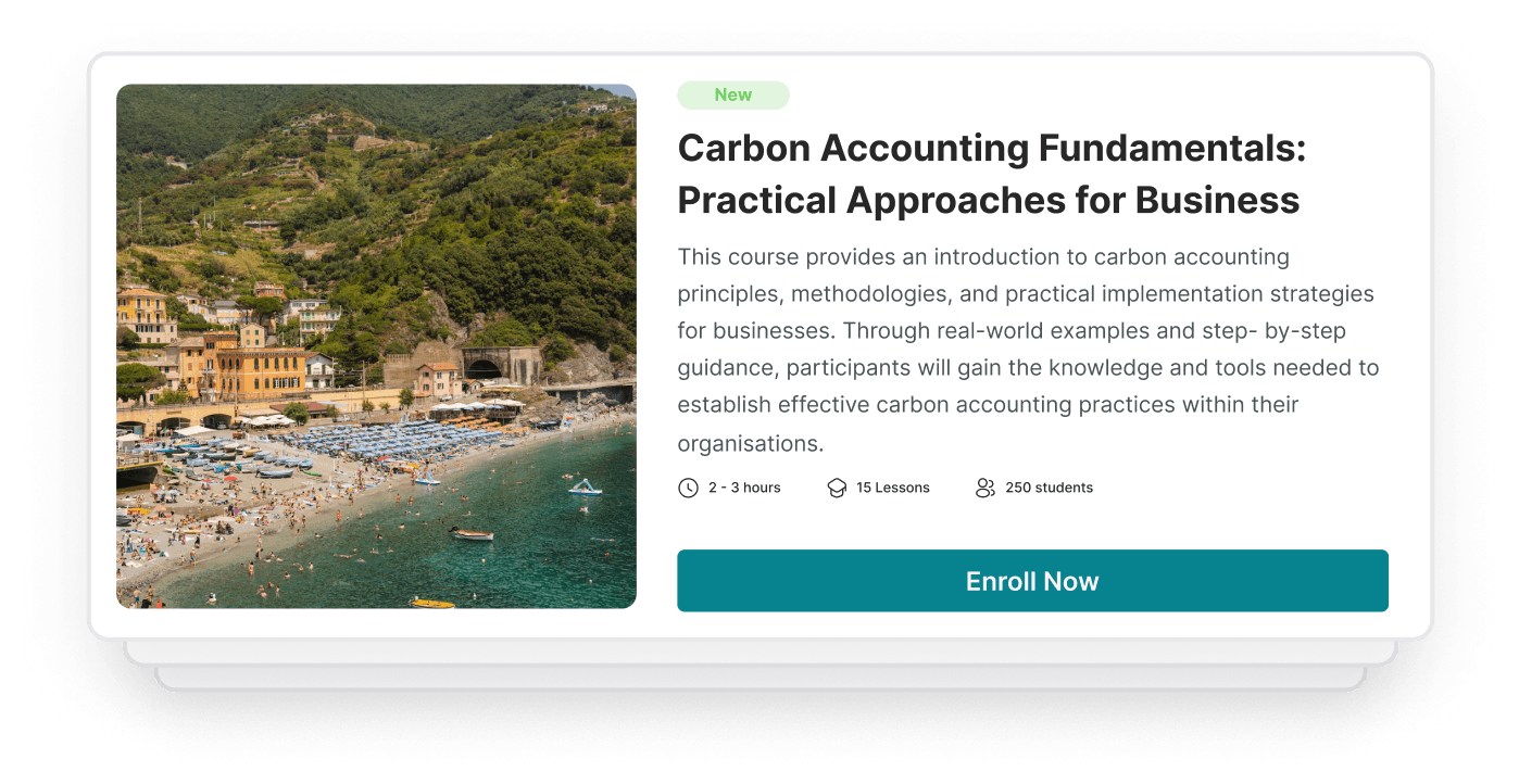 Carbon Accounting Course
